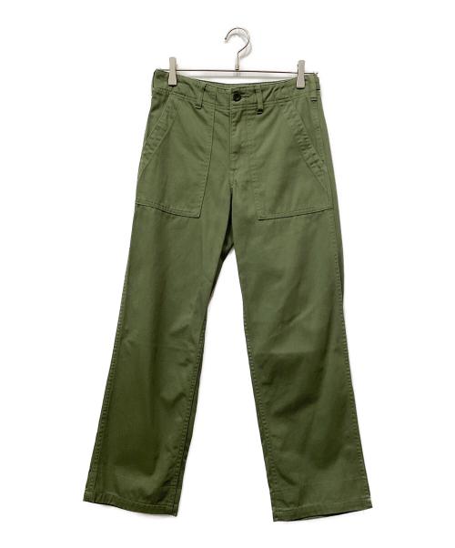Spick and Span（スピック＆スパン）Spick and Span (スピック＆スパン) ルーズベイカーパンツ オリーブ サイズ:34の古着・服飾アイテム