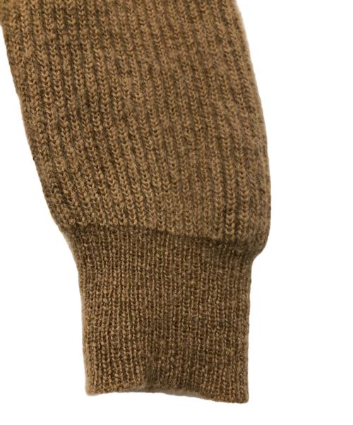 BATONER（バトナ―）BATONER (バトナ―) モヘアクルーネックニット ブラウン サイズ:1の古着・服飾アイテム