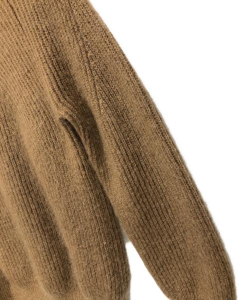 BATONER（バトナ―）BATONER (バトナ―) モヘアクルーネックニット ブラウン サイズ:1の古着・服飾アイテム