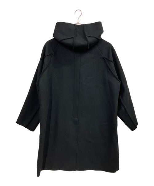 My Beautiful Landlet（マイビューティフルランドレット）My Beautiful Landlet (マイビューティフルランドレット) double beaver hoodie long coat ネイビー サイズ:1の古着・服飾アイテム