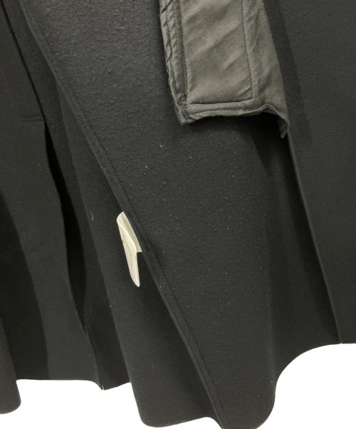 My Beautiful Landlet（マイビューティフルランドレット）My Beautiful Landlet (マイビューティフルランドレット) double beaver hoodie long coat ネイビー サイズ:1の古着・服飾アイテム