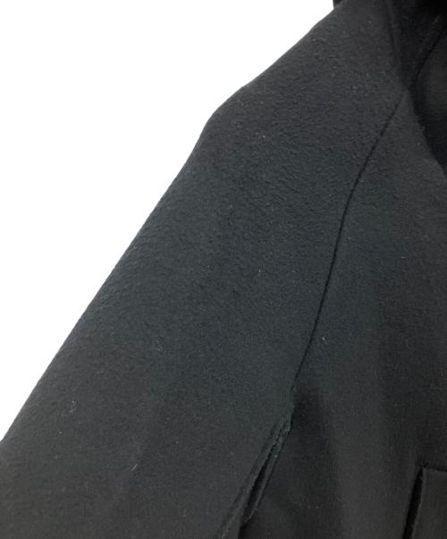 My Beautiful Landlet（マイビューティフルランドレット）My Beautiful Landlet (マイビューティフルランドレット) double beaver hoodie long coat ネイビー サイズ:1の古着・服飾アイテム