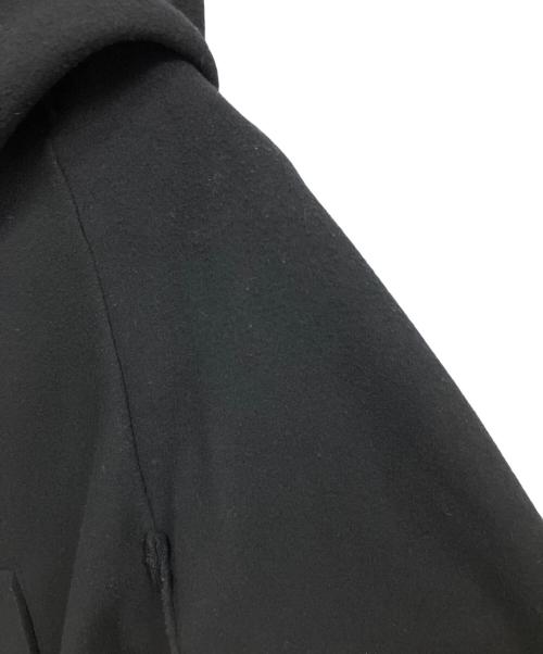 My Beautiful Landlet（マイビューティフルランドレット）My Beautiful Landlet (マイビューティフルランドレット) double beaver hoodie long coat ネイビー サイズ:1の古着・服飾アイテム