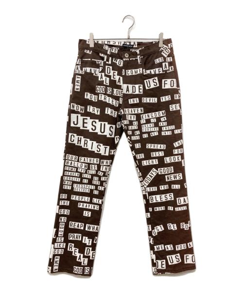 SEVENTH HEAVEN（セブンス ヘブン）SEVENTH HEAVEN (セブンス ヘブン) BmprStckr Denim PNT ブラウン サイズ:Mの古着・服飾アイテム