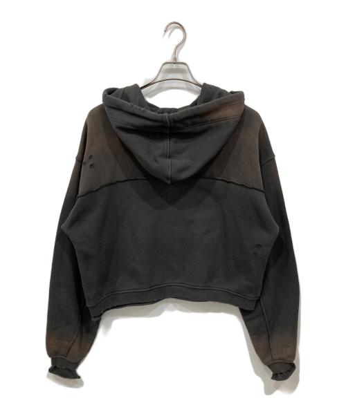 MAISON SPECIAL（メゾンスペシャル）MAISON SPECIAL (メゾンスペシャル) スウェットダメージフーディ グレー サイズ:Free 未使用品の古着・服飾アイテム
