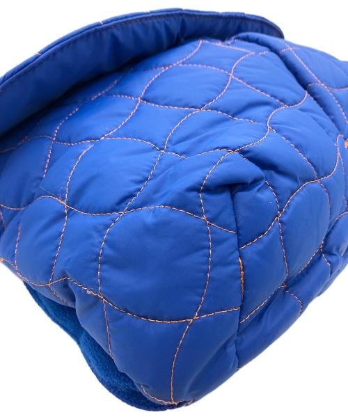 ZOZO（ゾゾ）ZOZO (ゾゾ) ENDRECHERI (エンドリケリー) キルティングショルダーバッグ ブルー 未使用品の古着・服飾アイテム