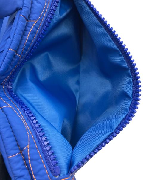 ZOZO（ゾゾ）ZOZO (ゾゾ) ENDRECHERI (エンドリケリー) キルティングショルダーバッグ ブルー 未使用品の古着・服飾アイテム