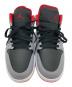 NIKE (ナイキ) JORDAN 1 LOW グレー×レッド×ブラック サイズ:28.5 未使用品：10000円
