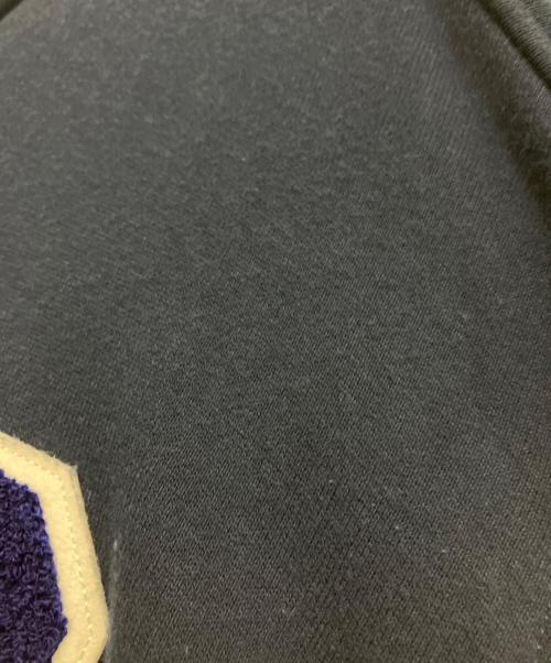 LOOPWHEELER（ループウィラー）LOOPWHEELER (ループウィラー) スウェットスタジャン ネイビー×グレー サイズ:Ｍの古着・服飾アイテム