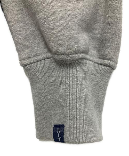 LOOPWHEELER（ループウィラー）LOOPWHEELER (ループウィラー) スウェットスタジャン ネイビー×グレー サイズ:Ｍの古着・服飾アイテム