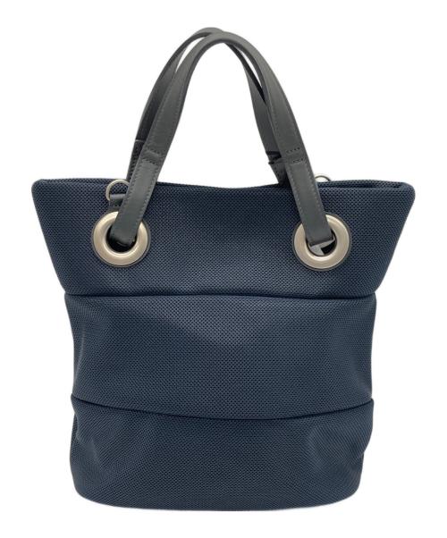 HIROKO HAYASHI（ヒロコ ハヤシ）HIROKO HAYASHI (ヒロコ ハヤシ) 2WAYショルダーバッグ ネイビーの古着・服飾アイテム