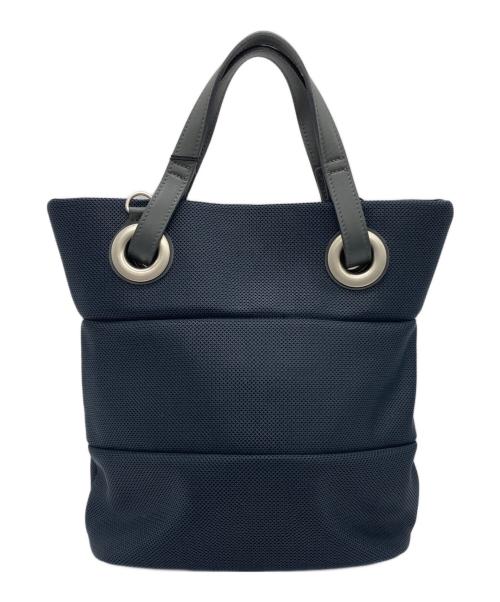 HIROKO HAYASHI（ヒロコ ハヤシ）HIROKO HAYASHI (ヒロコ ハヤシ) 2WAYショルダーバッグ ネイビーの古着・服飾アイテム