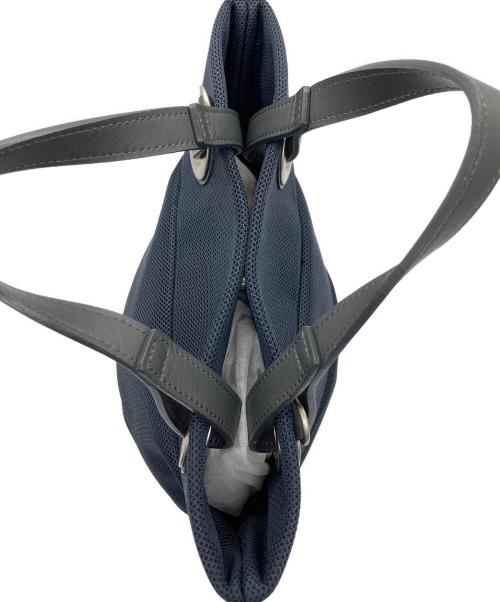 HIROKO HAYASHI（ヒロコ ハヤシ）HIROKO HAYASHI (ヒロコ ハヤシ) 2WAYショルダーバッグ ネイビーの古着・服飾アイテム
