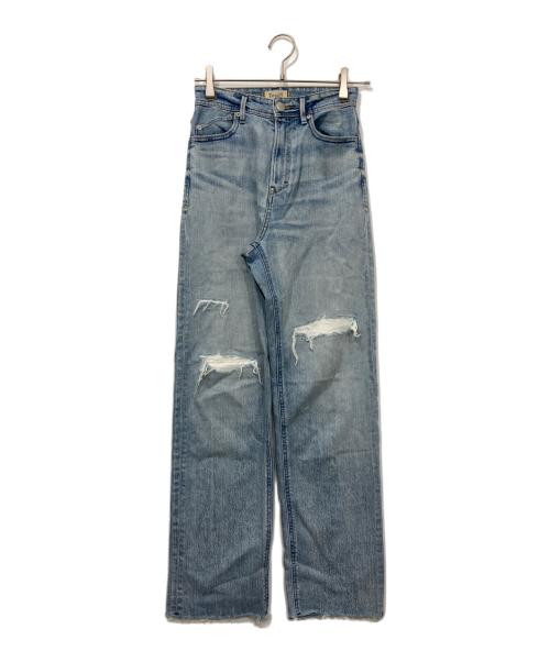 YANUK（ヤヌーク）YANUK (ヤヌーク) LEA レア  ボーイズストレート デニムパンツ インディゴ サイズ:24の古着・服飾アイテム