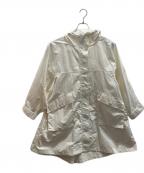 GALLARDA GALANTEガリャルダガランテ）の古着「リサイクルタスランフーデットコート」｜ホワイト