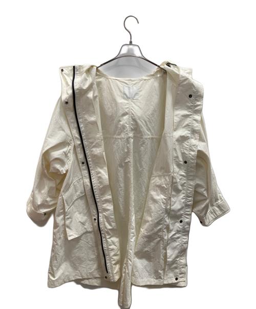 GALLARDA GALANTE（ガリャルダガランテ）GALLARDA GALANTE (ガリャルダガランテ) リサイクルタスランフーデットコート ホワイト サイズ:	SIZE Freeの古着・服飾アイテム