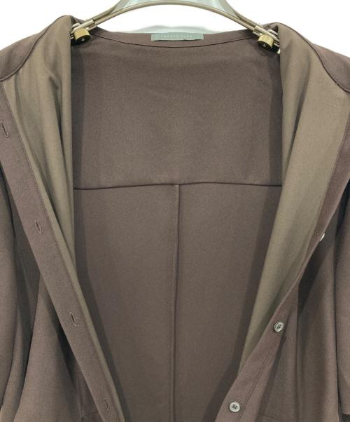 theory luxe（セオリーリュクス）theory luxe (セオリーリュクス) シャツワンピース ブラウン サイズ:38の古着・服飾アイテム