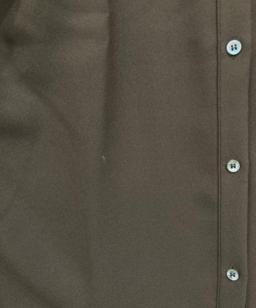 theory luxe（セオリーリュクス）theory luxe (セオリーリュクス) シャツワンピース ブラウン サイズ:38の古着・服飾アイテム