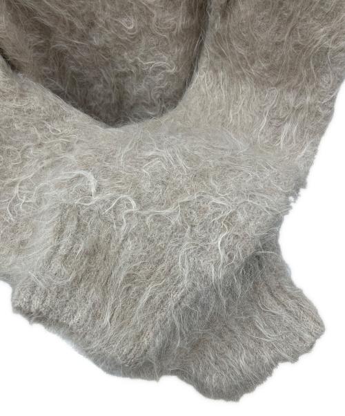 anuans（アニュアンス）anuans (アニュアンス) スーリーアルパカニットプルオーバー ベージュ サイズ:Fの古着・服飾アイテム