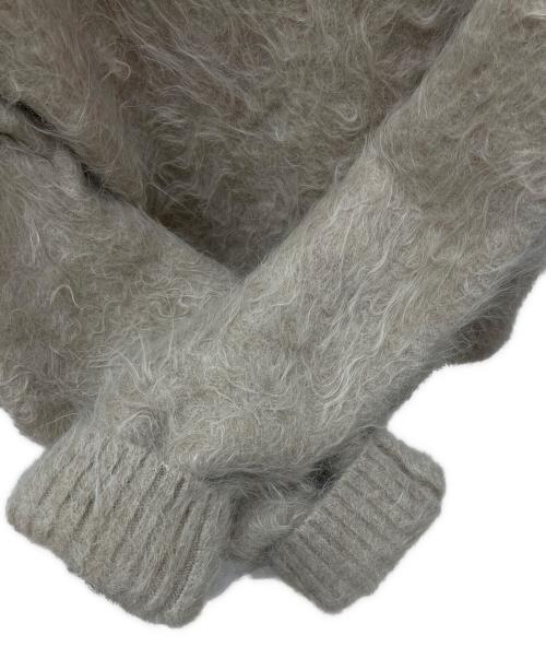 anuans（アニュアンス）anuans (アニュアンス) スーリーアルパカニットプルオーバー ベージュ サイズ:Fの古着・服飾アイテム