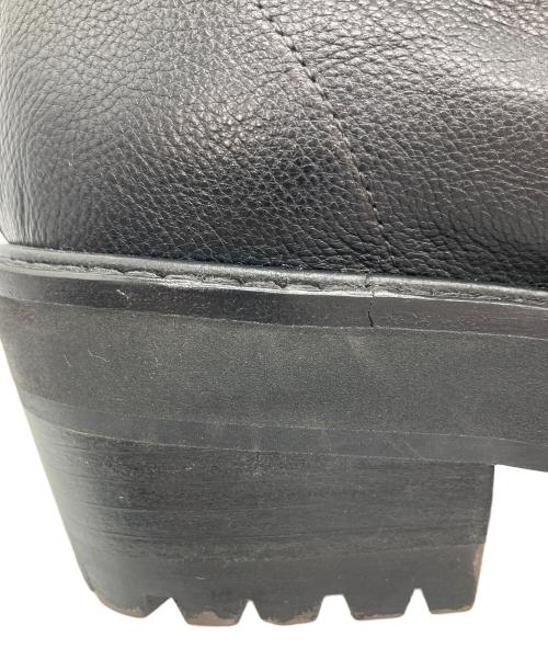 UNTISHOLD（アンチショルド）UNTISHOLD (アンチショルド) レースアップブーツ ブラック サイズ:38の古着・服飾アイテム