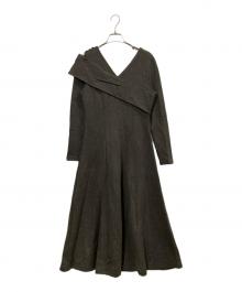 HER LIP TO（ハーリップトゥ）の古着「Roma Two-Way Dress」｜グレー