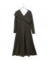 Her lip to（ハーリップトゥ）の古着「Roma Two-Way Dress」｜グレー
