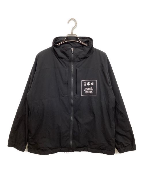 lucien pellat-finet（ルシアン・ペラフィネ）lucien pellat-finet (ルシアン・ペラフィネ) ARCHON (アルコン) ブルゾン ブラック サイズ:Mの古着・服飾アイテム