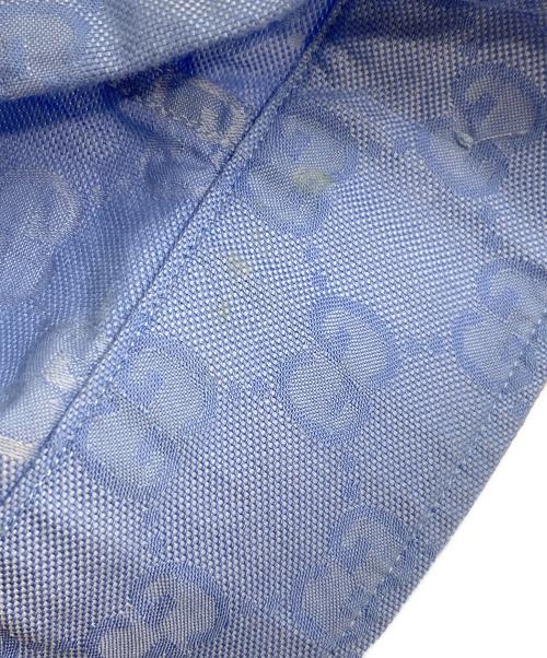 GUCCI（グッチ）GUCCI (グッチ) GGスプリーム コットン シャツ ブルー サイズ:38の古着・服飾アイテム