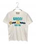 GUCCI（グッチ）の古着「Tape Me Cotton Jersey Tee/テープ・ミー・コットン・ジャージーTシャツ」｜ホワイト