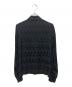 GUCCI (グッチ) GGクレープシルクシャツ ブラック サイズ:38：45000円