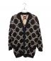 中古・古着 GUCCI (グッチ) Gucci Interlocking G Cardigan in Beige インターロッキングGリバーシブル カーディガン ブラック サイズ:M：100000円