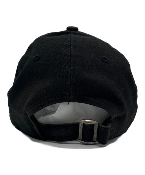 Saint Laurent Paris（サンローランパリ）Saint Laurent Paris (サンローランパリ) New Era (ニューエラ) YSL　モノグラム刺繍　ロゴキャップ ブラック サイズ:下記参照の古着・服飾アイテム