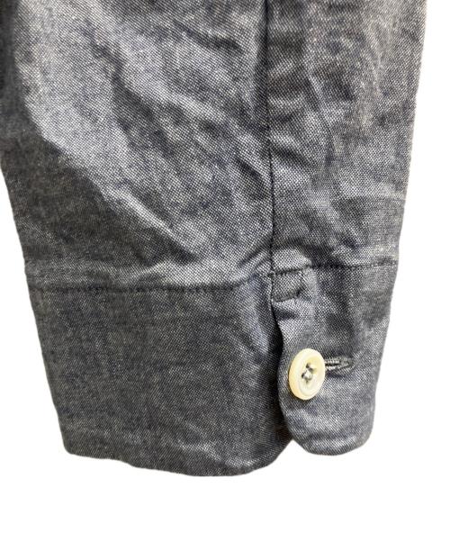 45R（フォーティファイブ・アール）45R (フォーティファイブ・アール) Cotton Linen Oxford Stretch Shirt Jacket グレー サイズ:3の古着・服飾アイテム