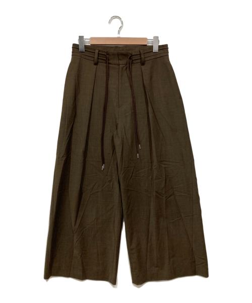 CITYSHOP（シティショップ）CITYSHOP (シティショップ) TORO EASY SLACKS：パンツ ブラウン サイズ:36の古着・服飾アイテム
