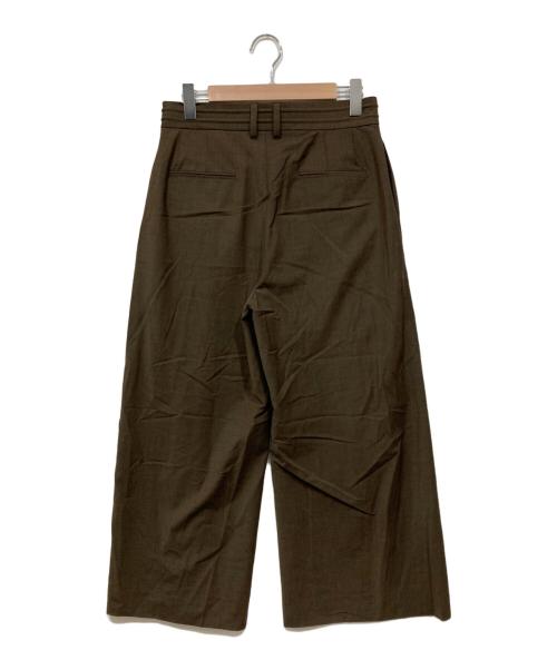 CITYSHOP（シティショップ）CITYSHOP (シティショップ) TORO EASY SLACKS：パンツ ブラウン サイズ:36の古着・服飾アイテム