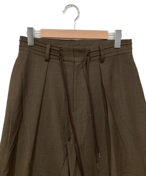 CITYSHOP（シティショップ）CITYSHOP (シティショップ) TORO EASY SLACKS：パンツ ブラウン サイズ:36の古着・服飾アイテム