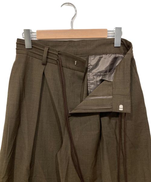 CITYSHOP（シティショップ）CITYSHOP (シティショップ) TORO EASY SLACKS：パンツ ブラウン サイズ:36の古着・服飾アイテム