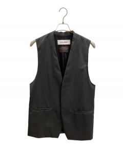 中古・古着通販】YONFA (ヨンファ) ウールジレ / ロングジレ ネイビー