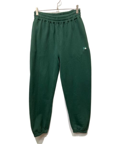 RUSSELL ATHLETIC（ラッセルアスレチック）RUSSELL ATHLETIC (ラッセルアスレチック) PRO COTTON LOOP BACK TERRY SWEAT PANTS グリーン サイズ:Mの古着・服飾アイテム