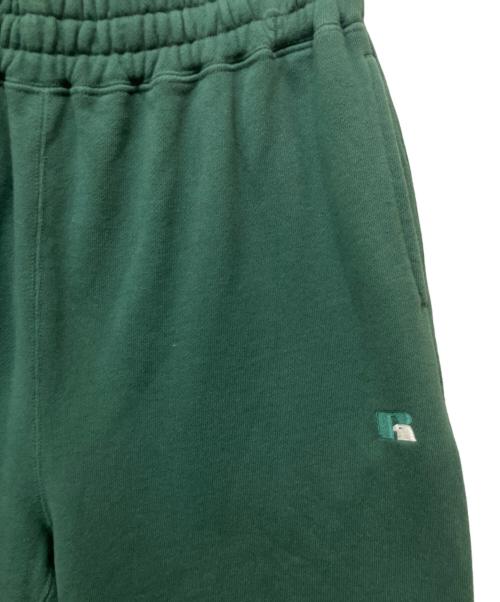 RUSSELL ATHLETIC（ラッセルアスレチック）RUSSELL ATHLETIC (ラッセルアスレチック) PRO COTTON LOOP BACK TERRY SWEAT PANTS グリーン サイズ:Mの古着・服飾アイテム