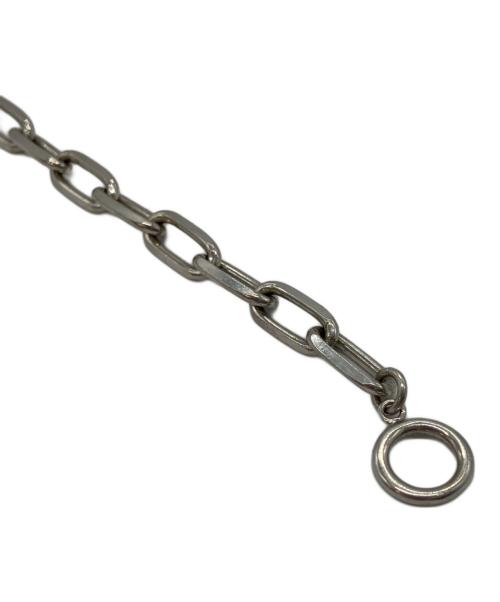 MARIHA（マリハ）MARIHA (マリハ) Silent Rain ブレスレット ロングレクタングルチェーン シルバーの古着・服飾アイテム