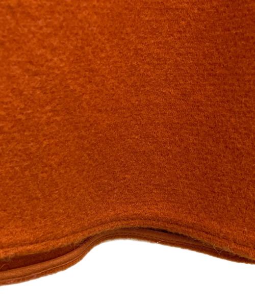 MIU MIU（ミュウミュウ）MIU MIU (ミュウミュウ) ウールスカート オレンジ サイズ:SIZE38の古着・服飾アイテム