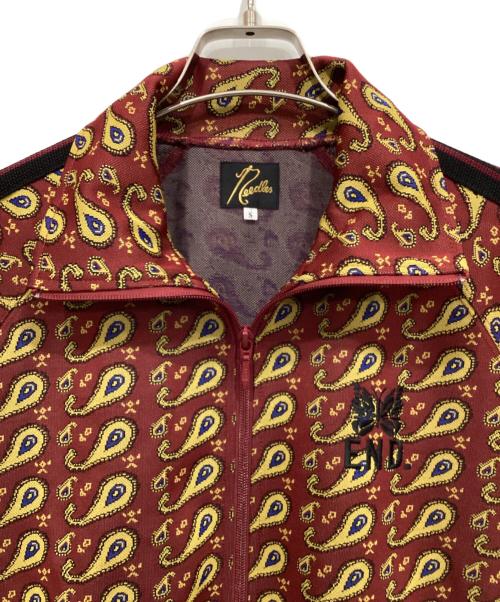 Needles（ニードルズ）Needles (ニードルズ) END (エンド) Track Jacket Paisley Jacquard レッド×イエロー サイズ:Sの古着・服飾アイテム