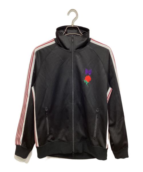 Needles（ニードルズ）Needles (ニードルズ) WILDSIDE YOHJI YAMAMOTO (ワイルドサイド ヨウジ ヤマモト) TRACK JACKET ブラック×レッド サイズ:Mの古着・服飾アイテム