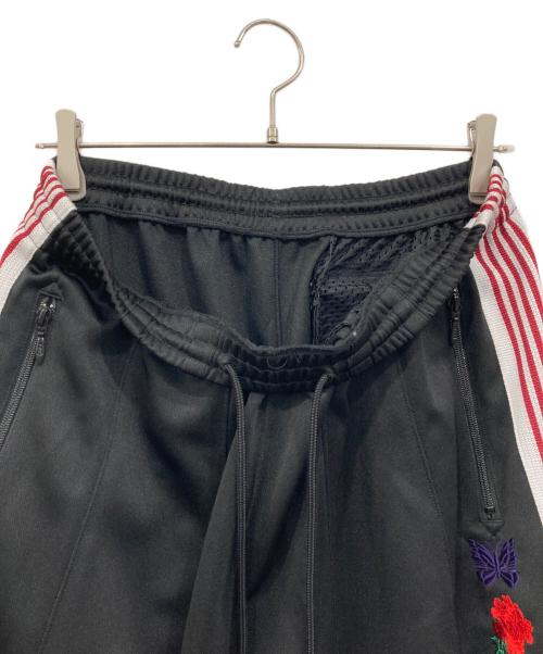 Needles（ニードルズ）Needles (ニードルズ) WILDSIDE YOHJI YAMAMOTO (ワイルドサイド ヨウジ ヤマモト) H.D. Track Pant / H.D. トラックパンツ ブラック×レッド サイズ:Mの古着・服飾アイテム