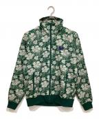 Needlesニードルズ）の古着「Track Jacket - Poly Jq」｜グリーン×ホワイト