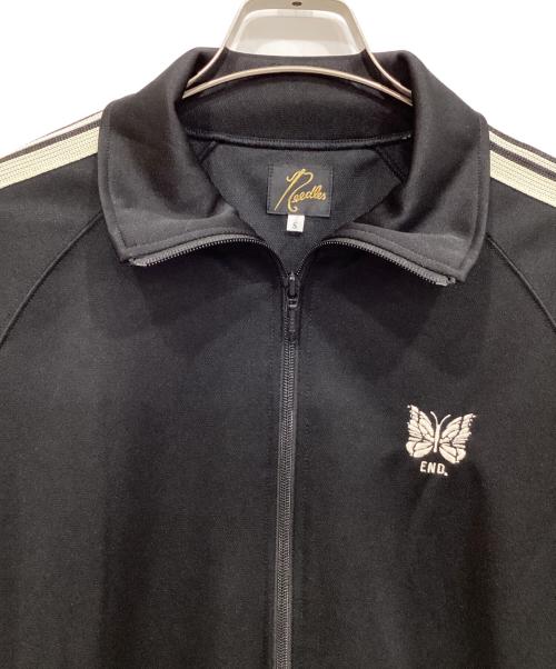 Needles（ニードルズ）Needles (ニードルズ) END (エンド) Track Jacket ブラック×ホワイト サイズ:Sの古着・服飾アイテム