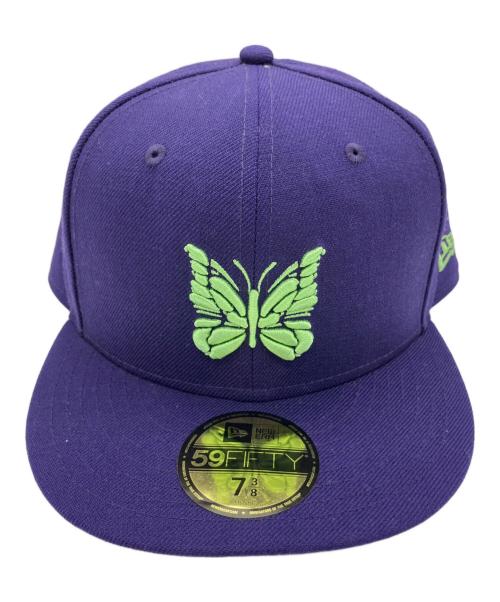 New Era（ニューエラ）New Era (ニューエラ) Needles (ニードルズ) キャップ パープルの古着・服飾アイテム