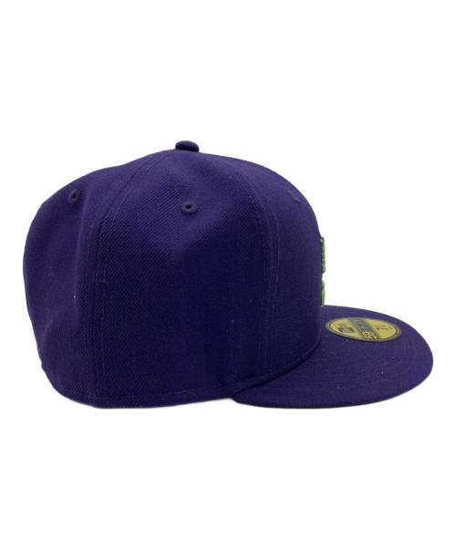 New Era（ニューエラ）New Era (ニューエラ) Needles (ニードルズ) キャップ パープルの古着・服飾アイテム